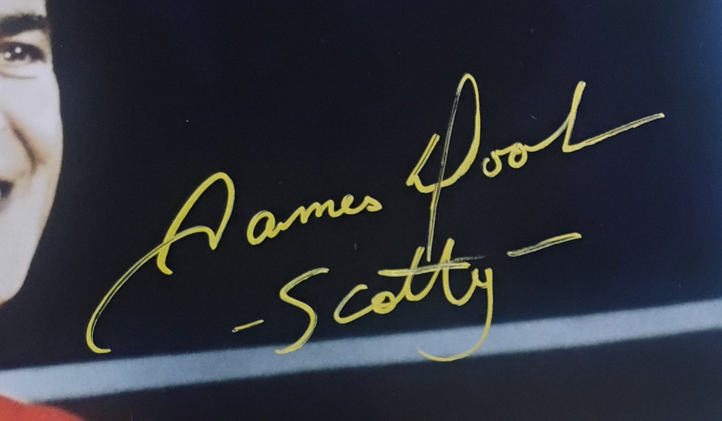 James Doohan Hand Signed Autograph 8x10 Photo COA Star Trek