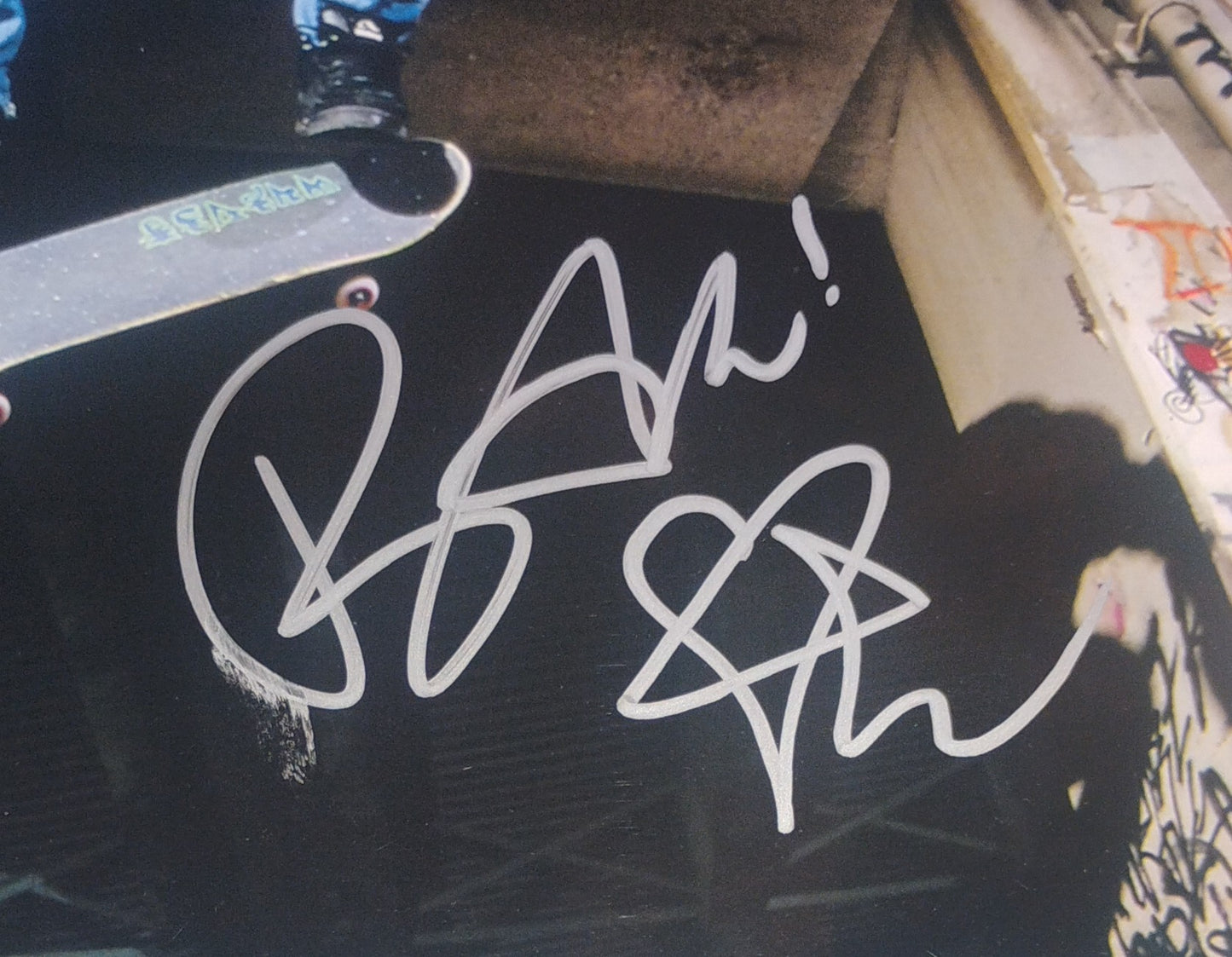 Bam Margera Hand Signed Autograph 8x10 Photo JSA COA Jackass