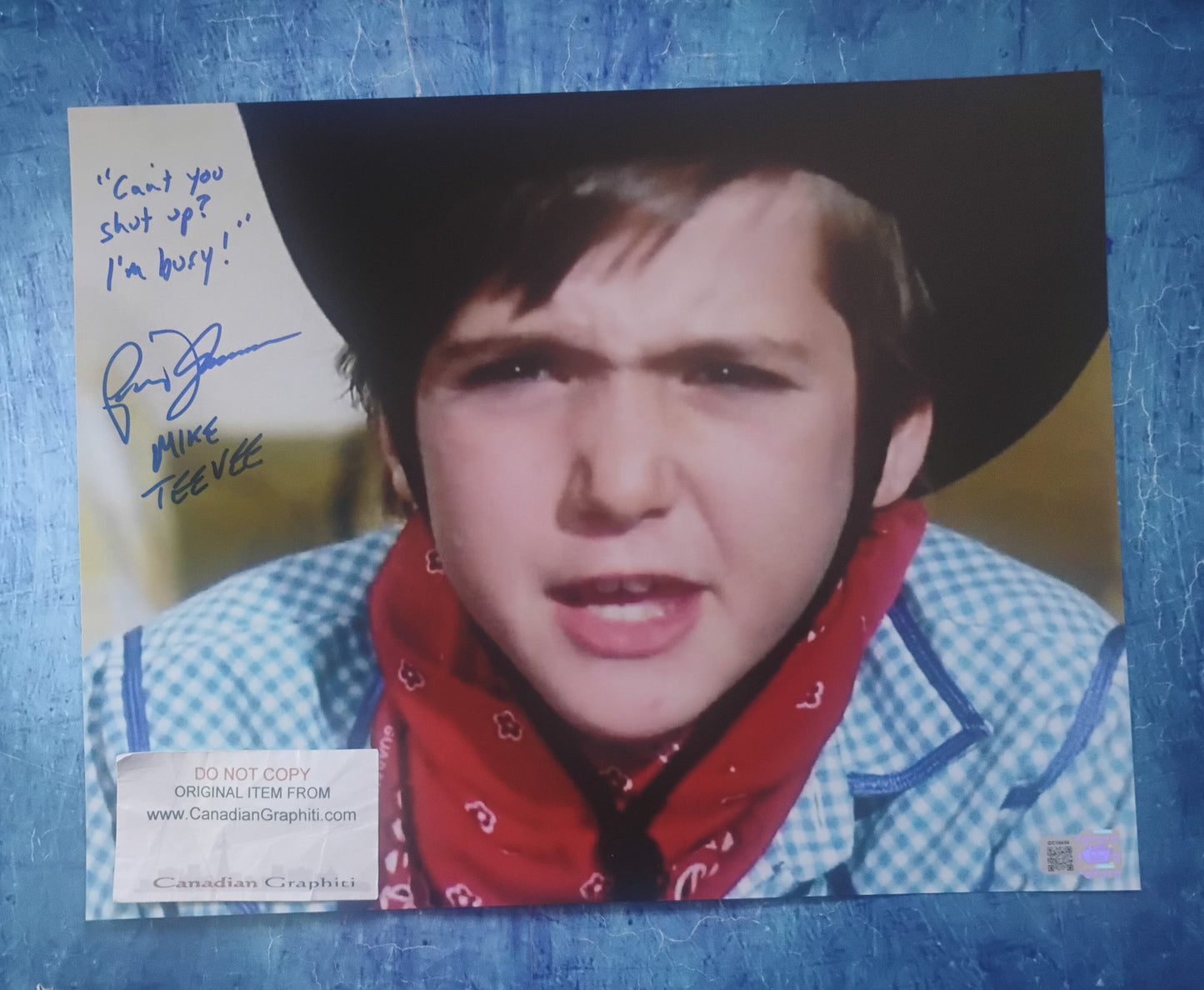 Paris Themmen Hand Signed Autograph 11x14 Photo COA Charlie & The Chocolate Factory