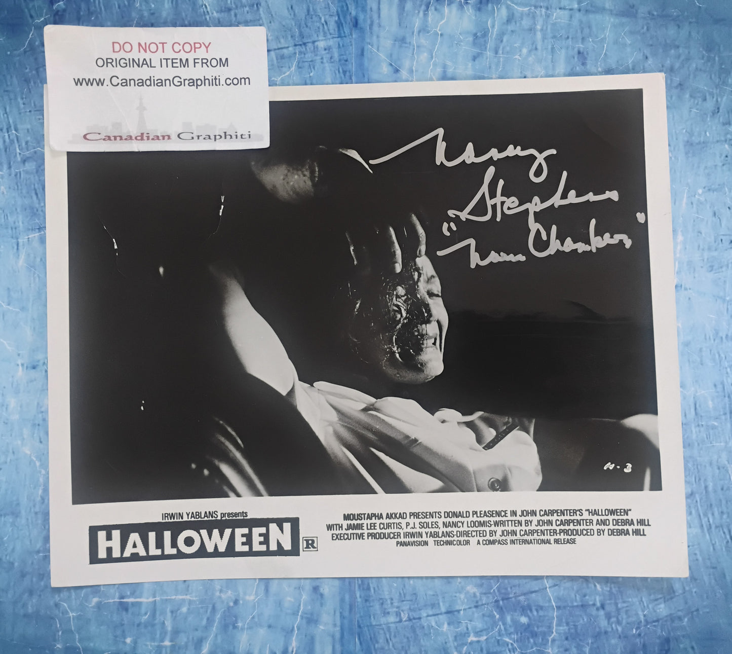 Nancy Stephens Hand Signed Autograph 8x10 Photo JSA COA Halloween