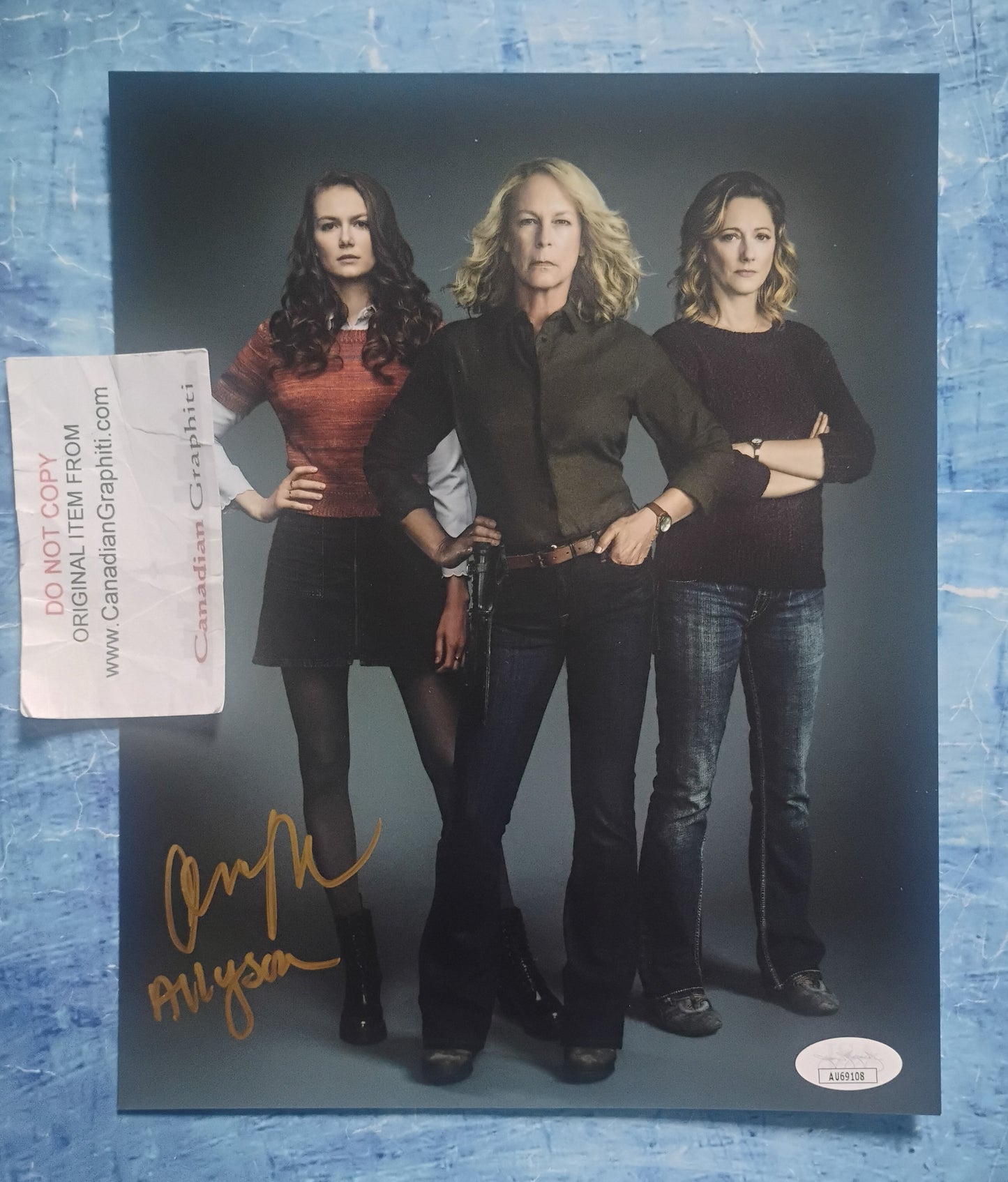 Andi Matichak Hand Signed Autograph 8x10 Photo JSA COA Halloween