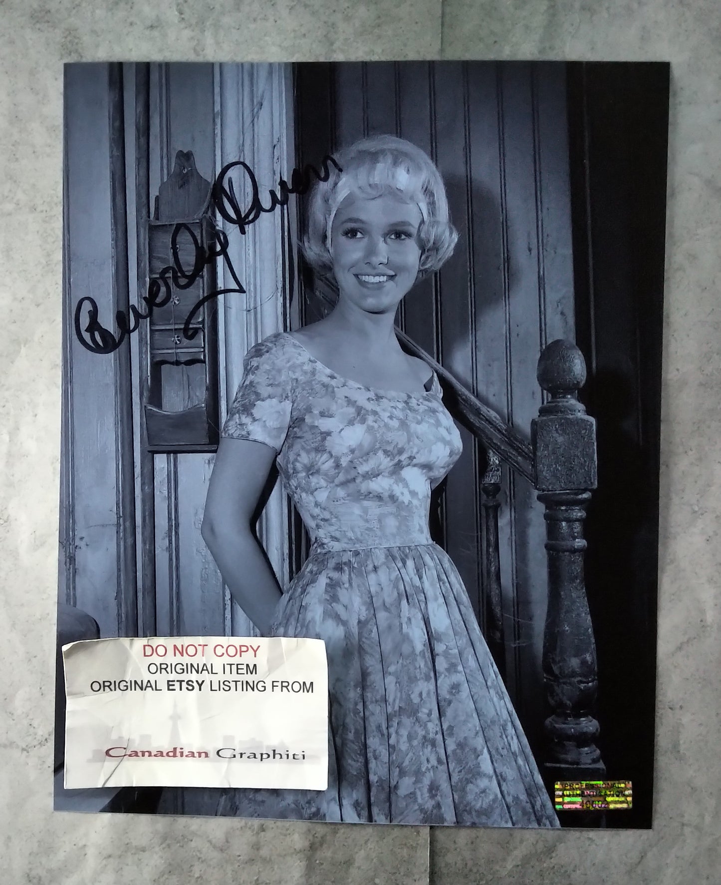 Beverley Owen Hand Signed Autograph 8x10 Photo COA The Munsters