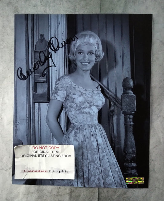 Beverley Owen Hand Signed Autograph 8x10 Photo COA The Munsters