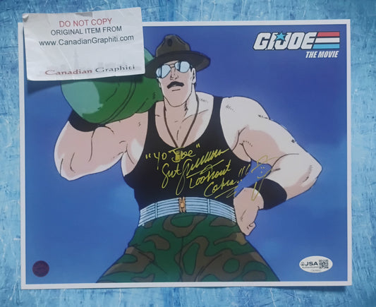 Sgt Slaughter Robert Remus Hand Signed Autograph 8x10 Photo JSA COA