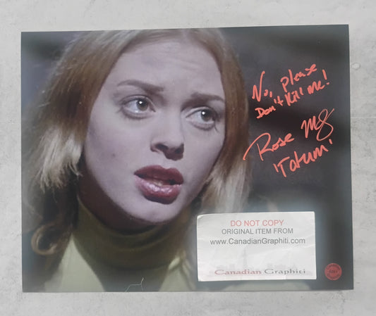 Rose McGowan Hand Signed Autograph 8x10 Photo COA Scream