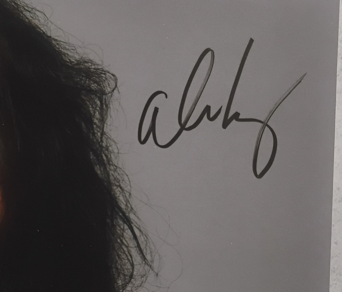 Alice Cooper Hand Signed Autograph 8x10 Photo BAS COA
