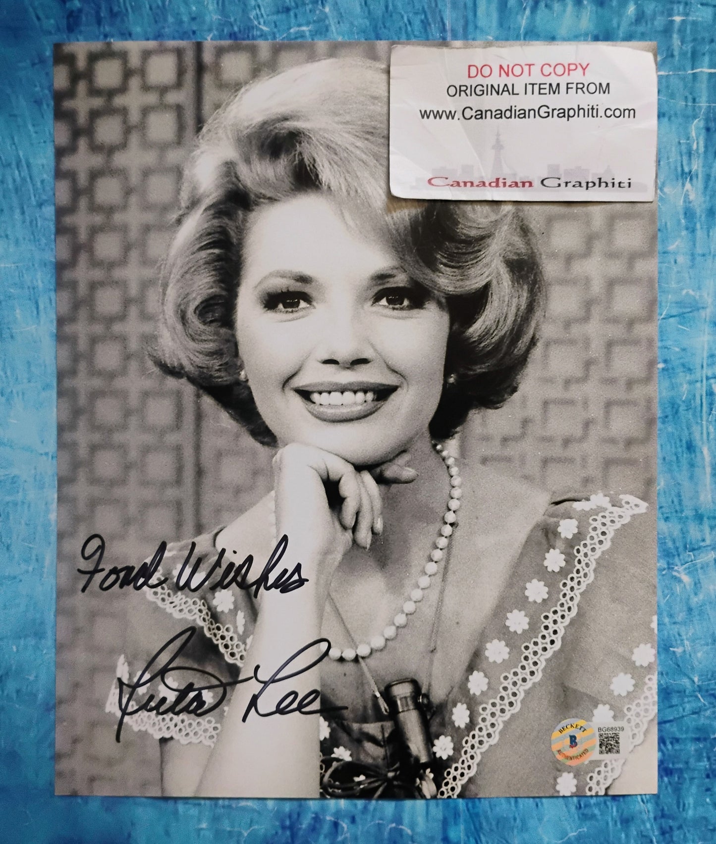 Ruta Lee Hand Signed Autograph 8x10 Photo BAS COA