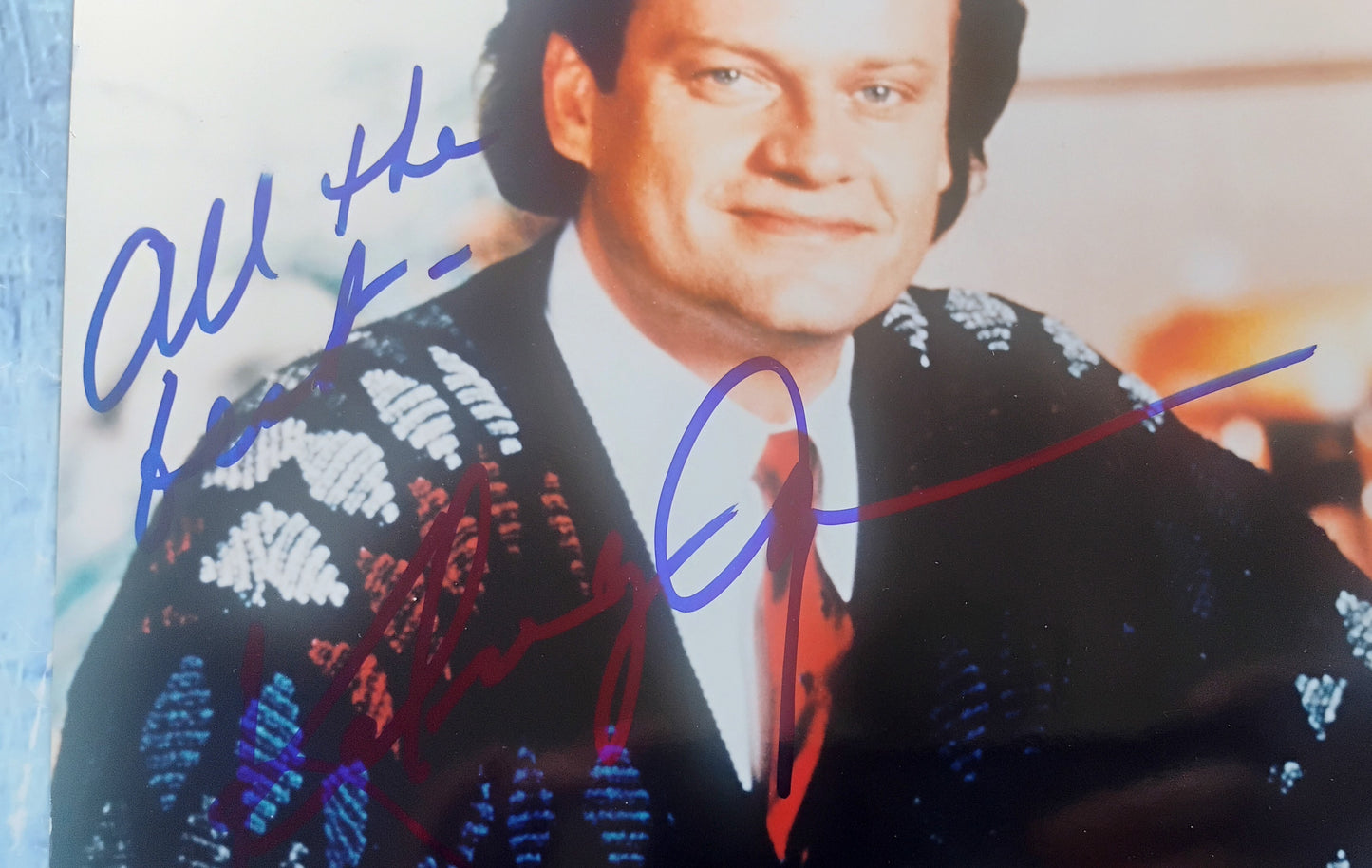 Kelsey Grammer Hand Signed Autograph 8x10 Photo PSA COA Frasier