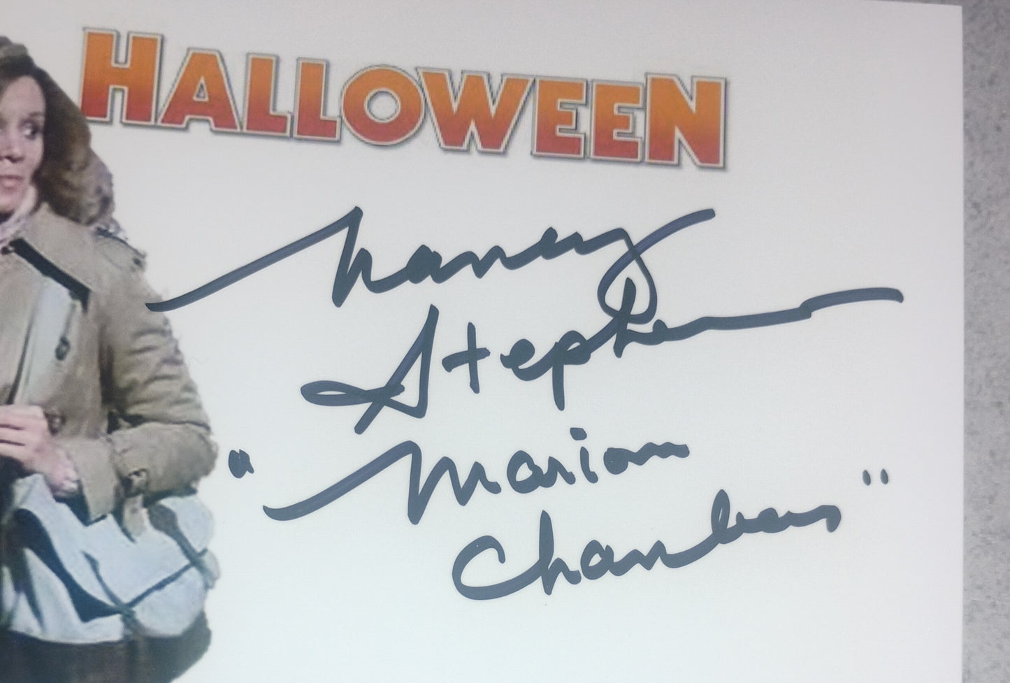 Nancy Stephens Hand Signed Autograph Photo COA Halloween