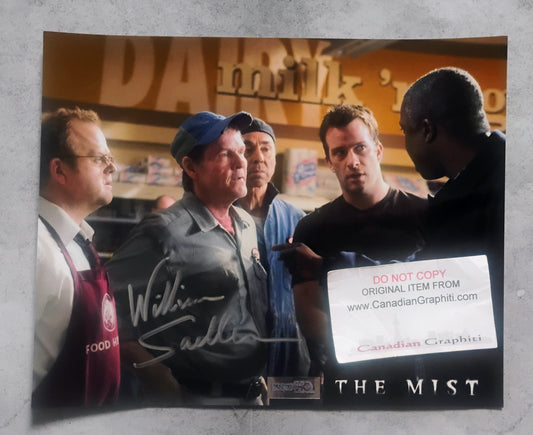 William Saddler Hand Signed Autograph 8x10 Photo COA The Mist