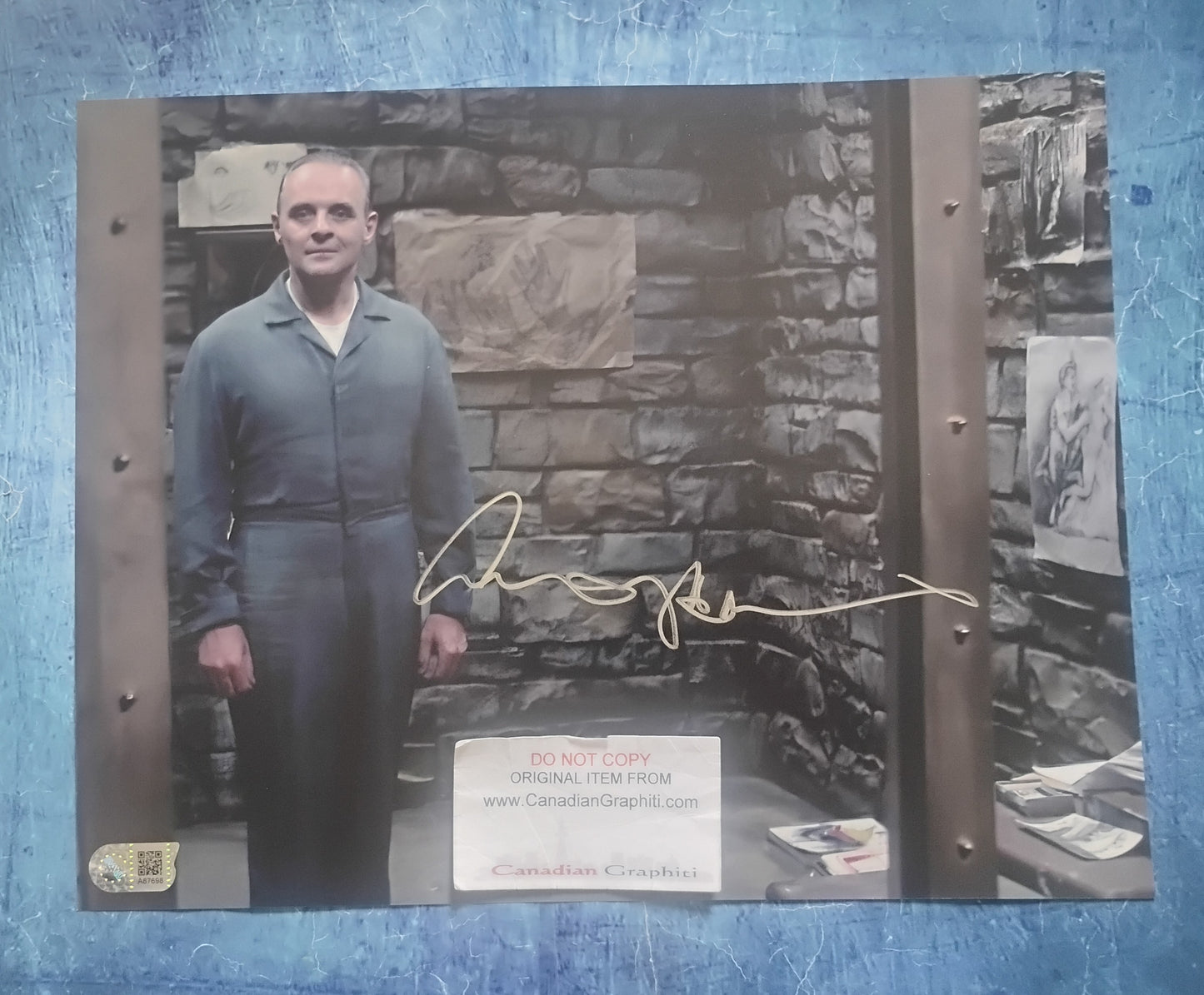 Anthony Hopkins Hand Signed Autograph 11x14 Photo SWAU COA Silence Of The Lambs