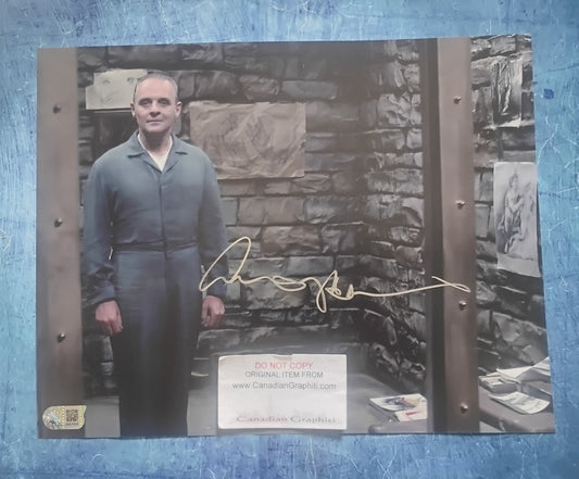 Anthony Hopkins Hand Signed Autograph 11x14 Photo SWAU COA Silence Of The Lambs