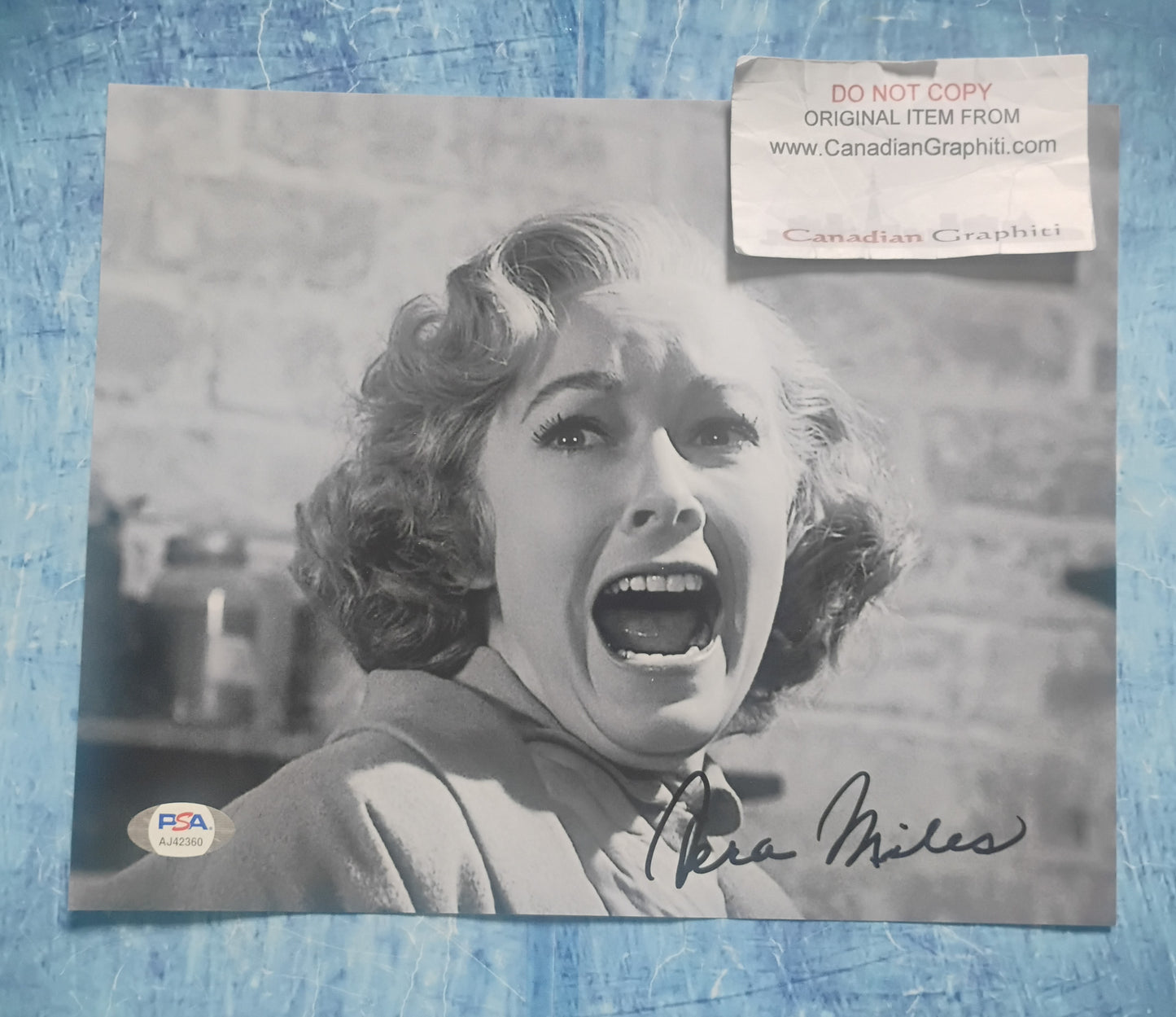 Vera Miles Hand Signed Autograph 8x10 Photo BAS COA