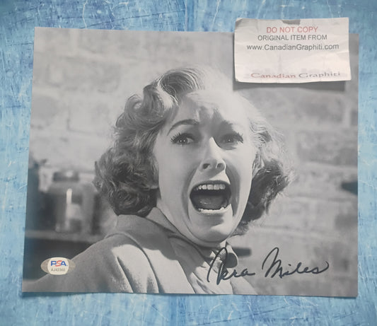 Vera Miles Hand Signed Autograph 8x10 Photo BAS COA