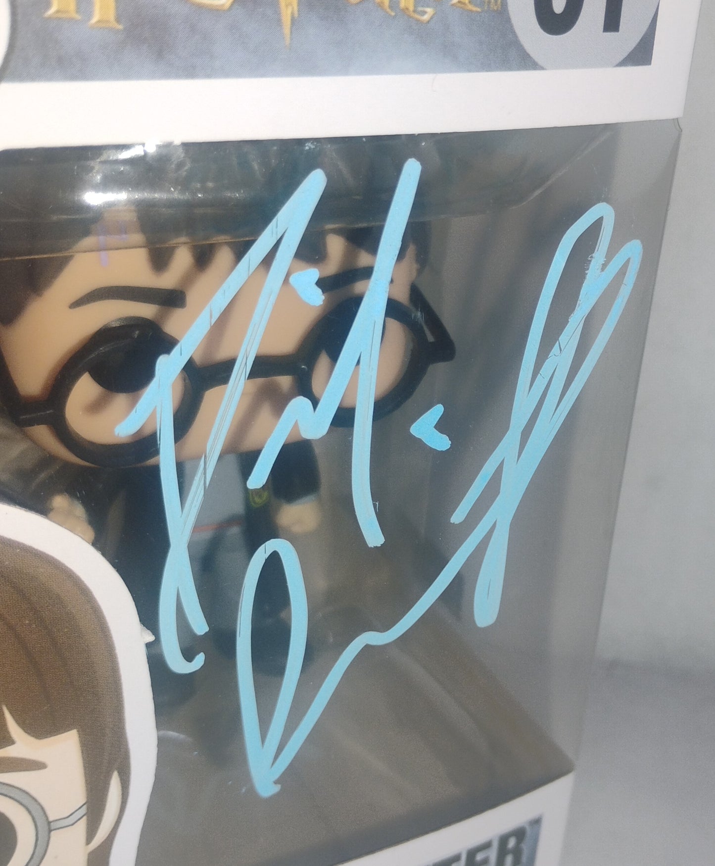 Daniel Radcliffe Hand Signed Autograph Harry Potter Funko Pop COA