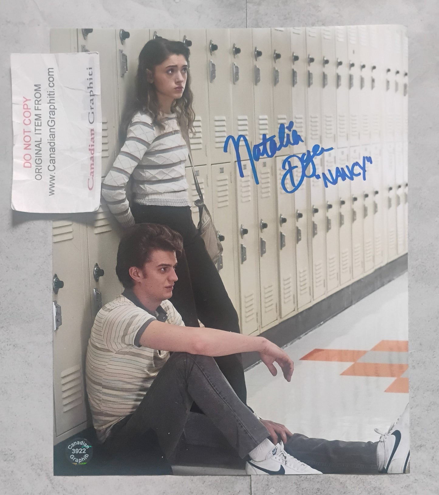 Natalia Dyer Hand Signed Autograph 8x10 Photo COA Stranger Things