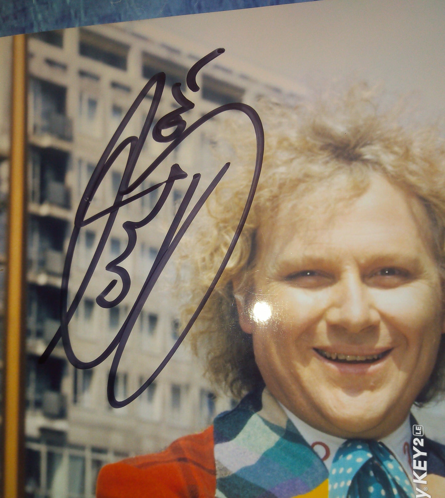 Colin Baker Hand Signed Autograph 8x10 Photo COA + JSA Doctor Who