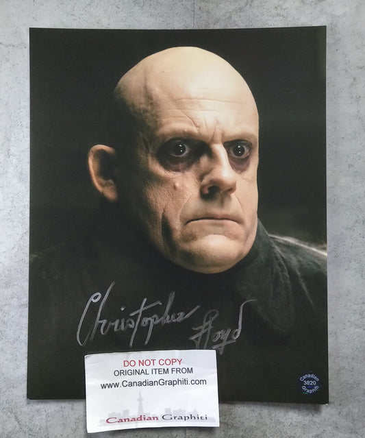 Christopher Lloyd Hand Signed Autograph 8x10 Photo COA + OPix Addams Family