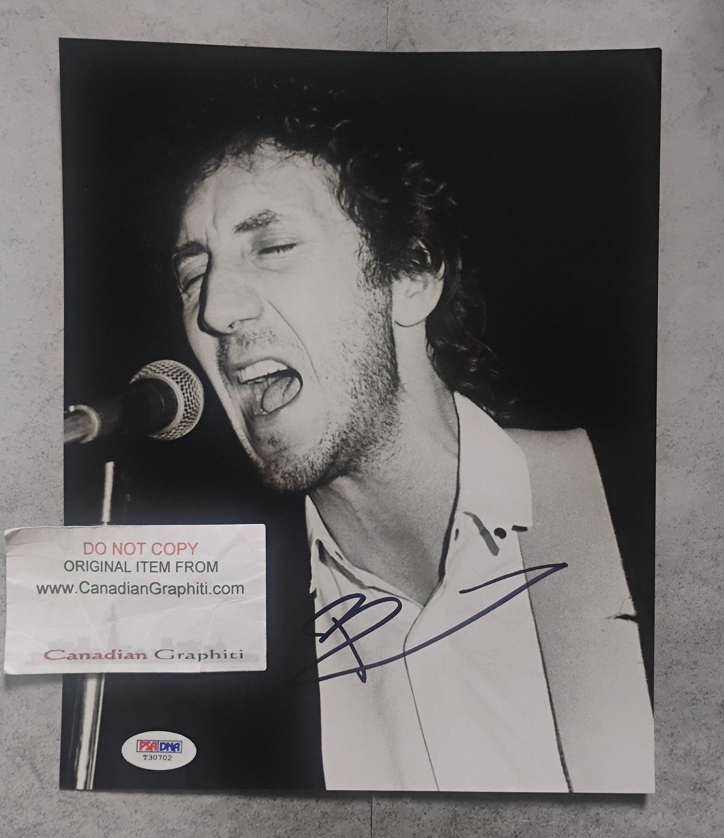 Pete Townshend Hand Signed Autograph 8x10 Photo PSA COA The Who
