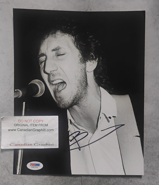 Pete Townshend Hand Signed Autograph 8x10 Photo PSA COA The Who