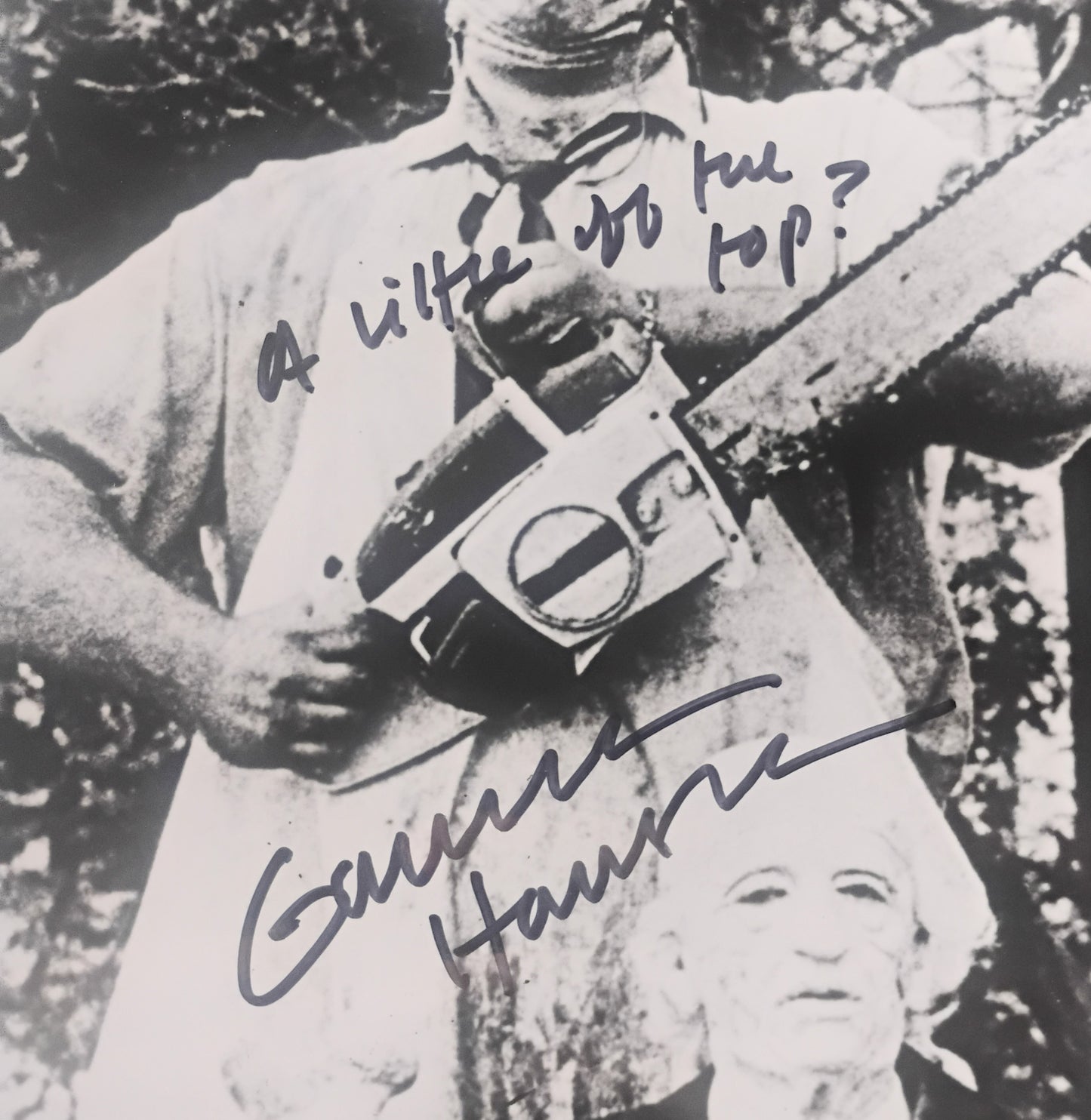Gunnar Hansen Hand Signed Autograph 8x10 Photo JSA COA Texas Chainsaw Massacre