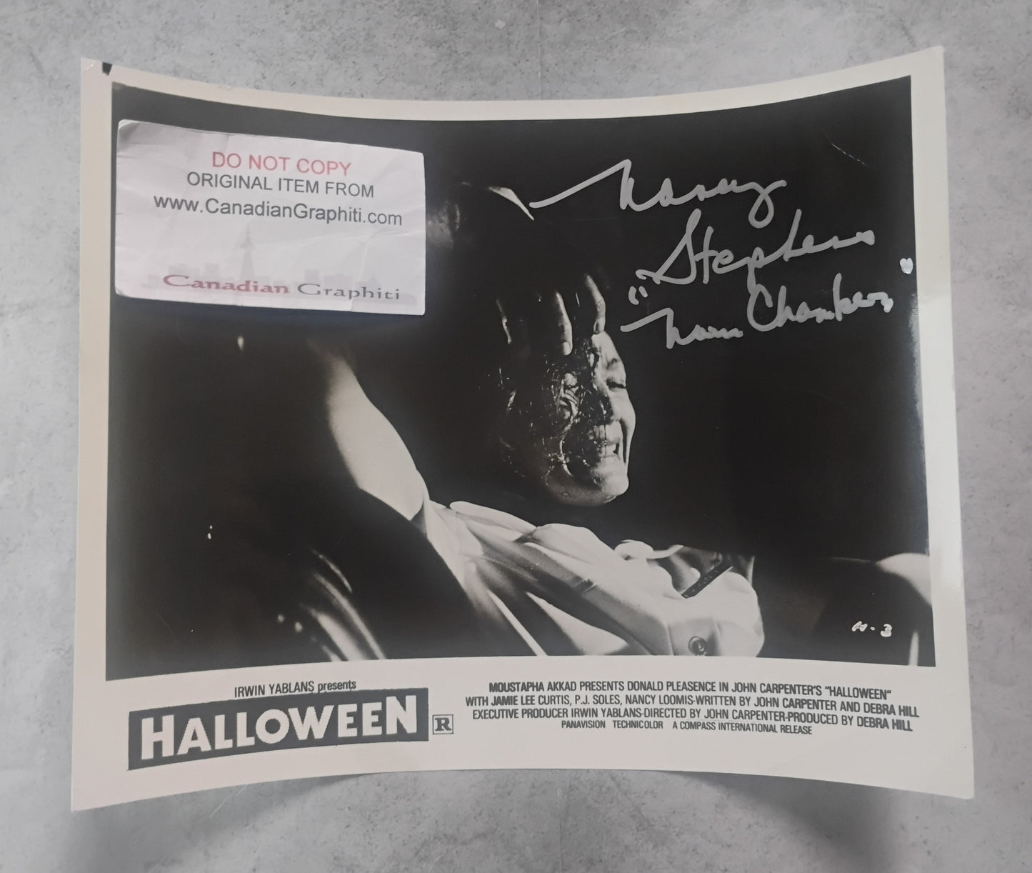 Nancy Stephens Hand Signed Autograph 8x10 Photo JSA COA Halloween
