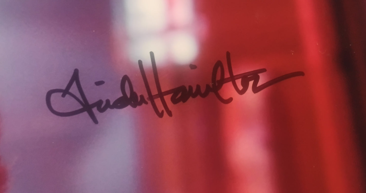 Linda Hamilton Hand Signed Autograph 8x10 Photo COA Stranger Things