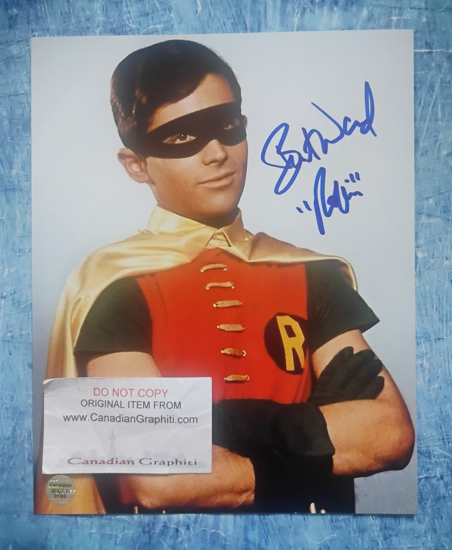 Burt Ward Hand Signed Autograph 8x10 Photo COA