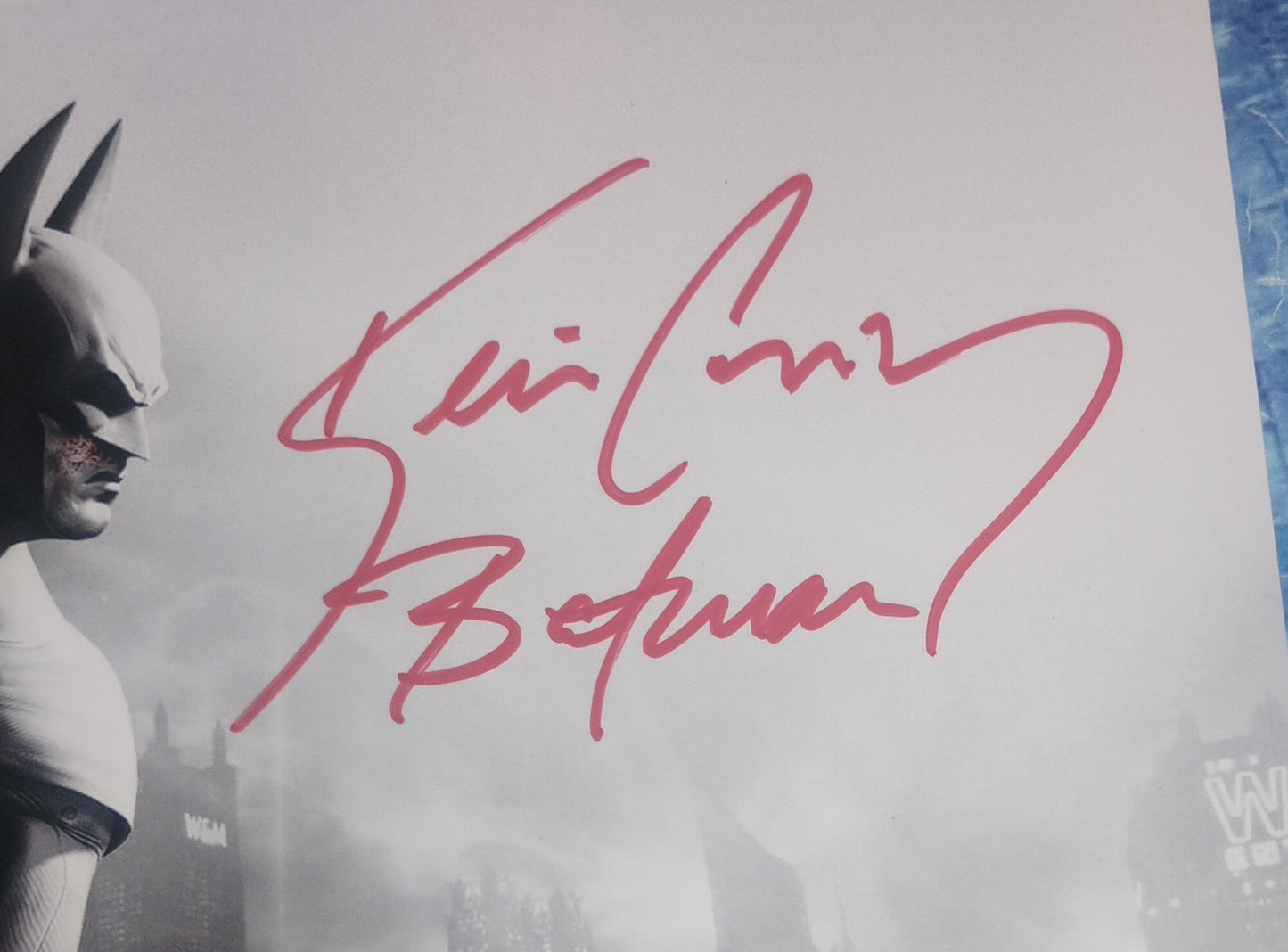 Kevin Conroy Hand Signed Autograph 8x10 Photo JSA COA Batman Arkham Asylum