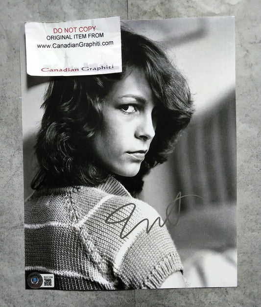 Jamie Lee Curtis Hand Signed Autograph 8x10 Photo BAS COA