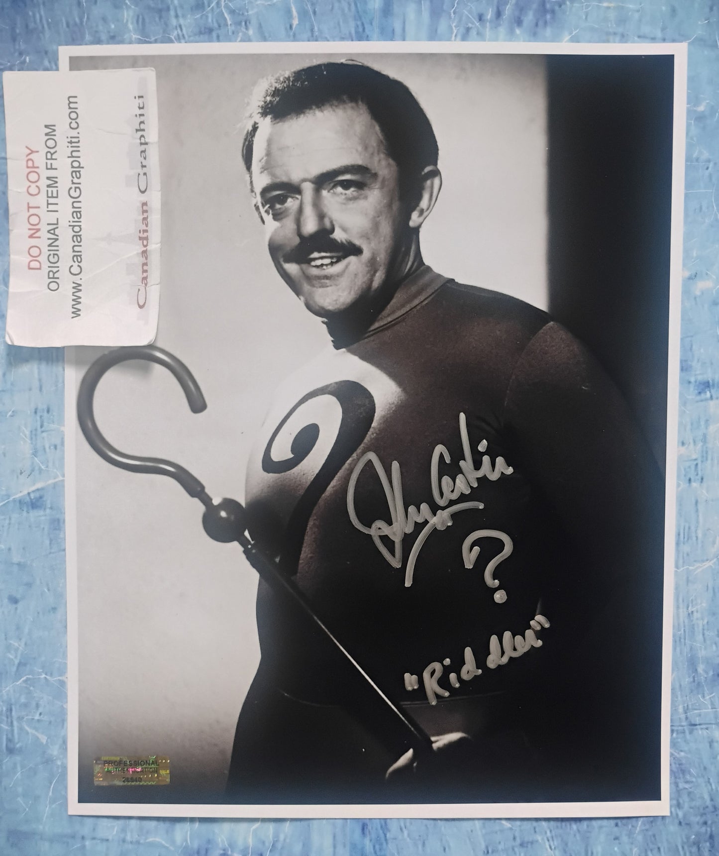 John Astin Hand Signed Autograph 8x10 Photo COA Batman