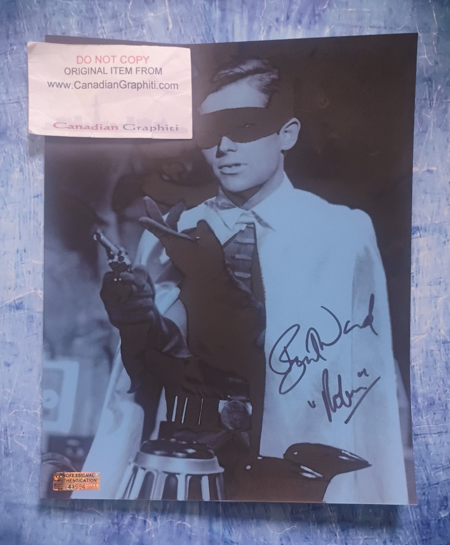 Burt Ward Hand Signed Autograph 8x10 Photo COA