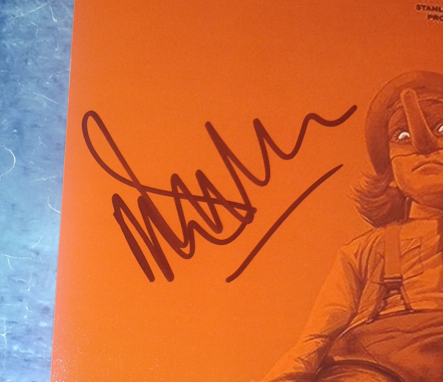 Malcolm McDowell Hand Signed Autograph 12x18 Photo BAS COA A Clockwork Orange