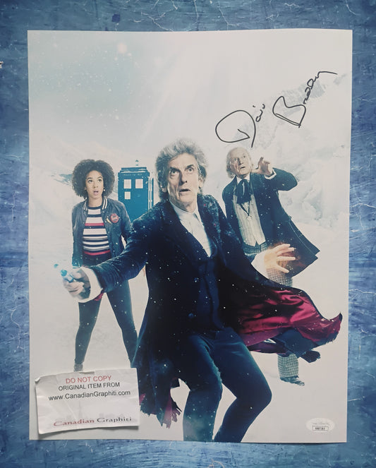 David Bradley Hand Signed Autograph 11x14 Photo JSA COA Doctor Who