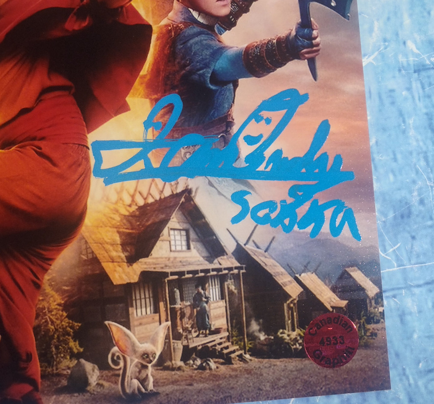 Avatar The Last Airbender Cast Hand Signed Autograph 8x10 Photo JSA COA Maria Zhang, Dallas Liu, Gordon Cormier