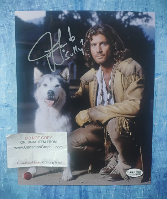 Joe Lando Hand Signed Autograph 8x10 Photo JSA COA Dr. Quinn Medicine Woman