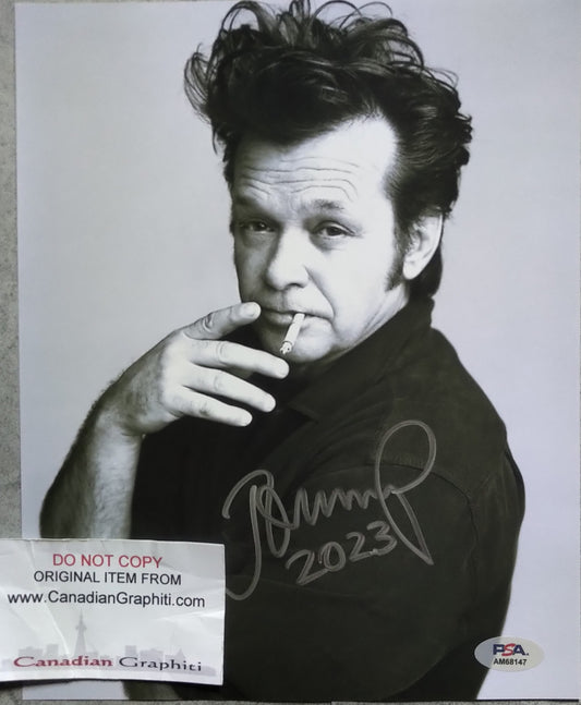 John Cougar Mellencamp Hand Signed Autograph 8x10 Photo PSA COA