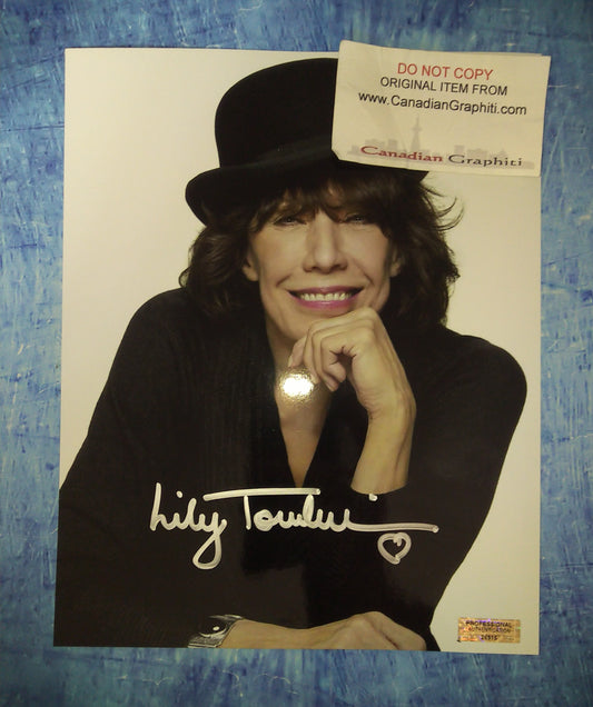 Lily Tomlin Hand Signed Autograph 8x10 Photo COA