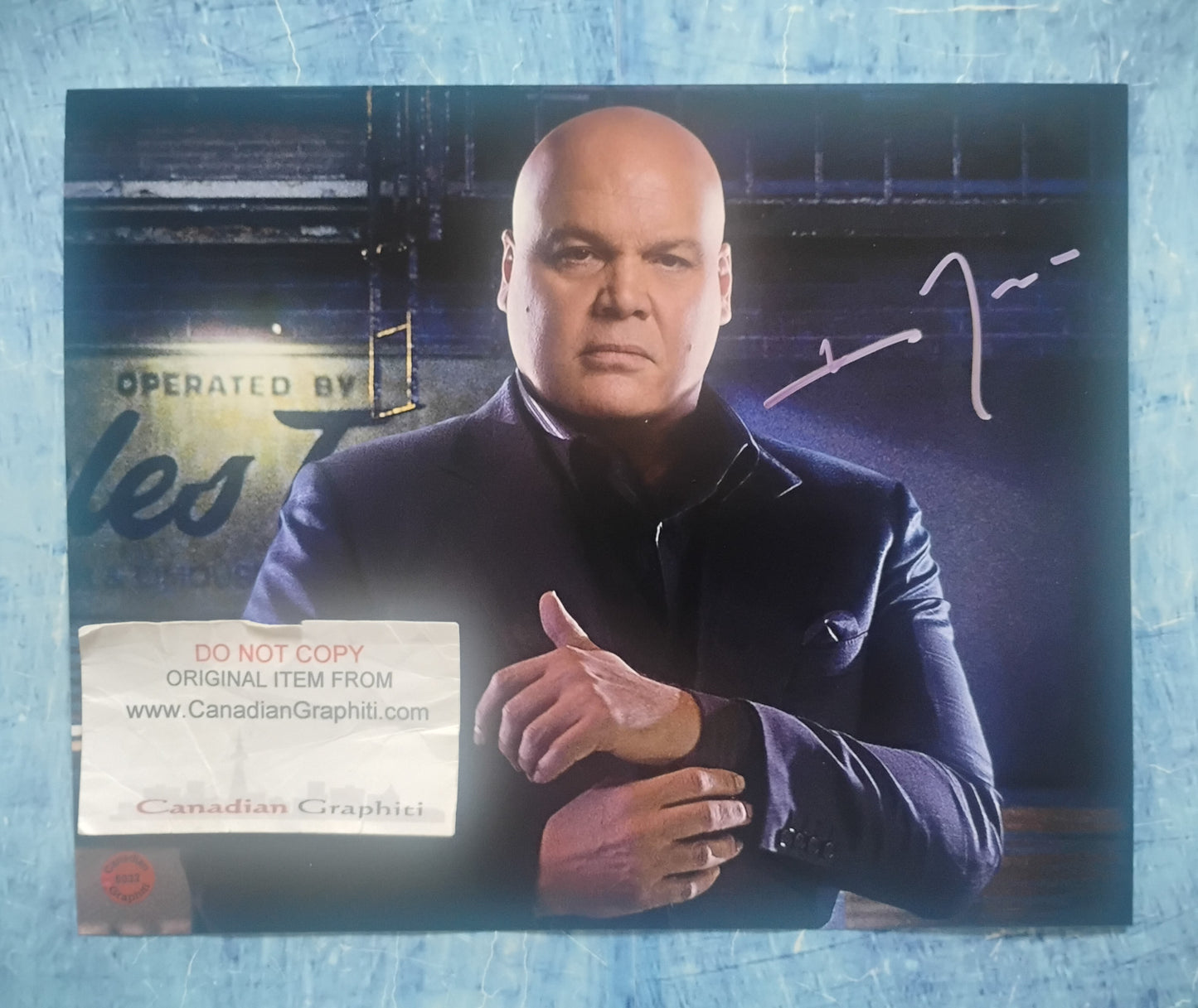 Vincent D'Onofrio Hand Signed Autograph 8x10 Photo COA Daredevil