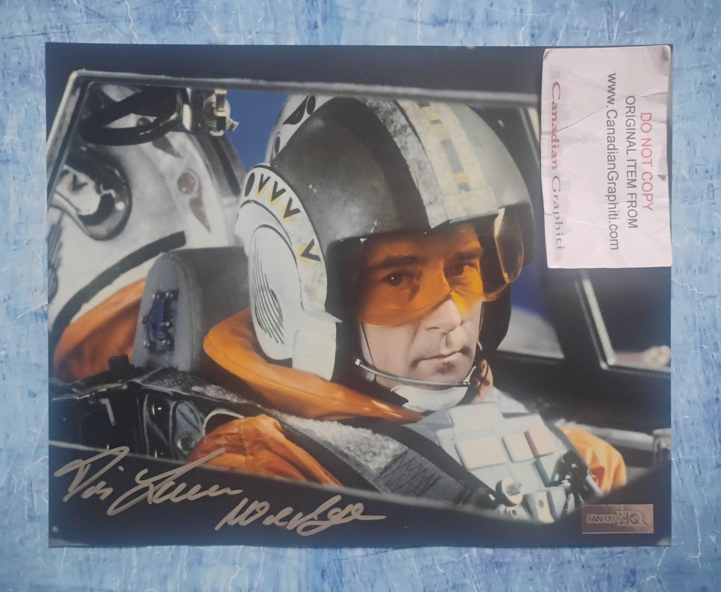 Denis Lawson Hand Signed Autograph 8x10 Photo COA Star Wars