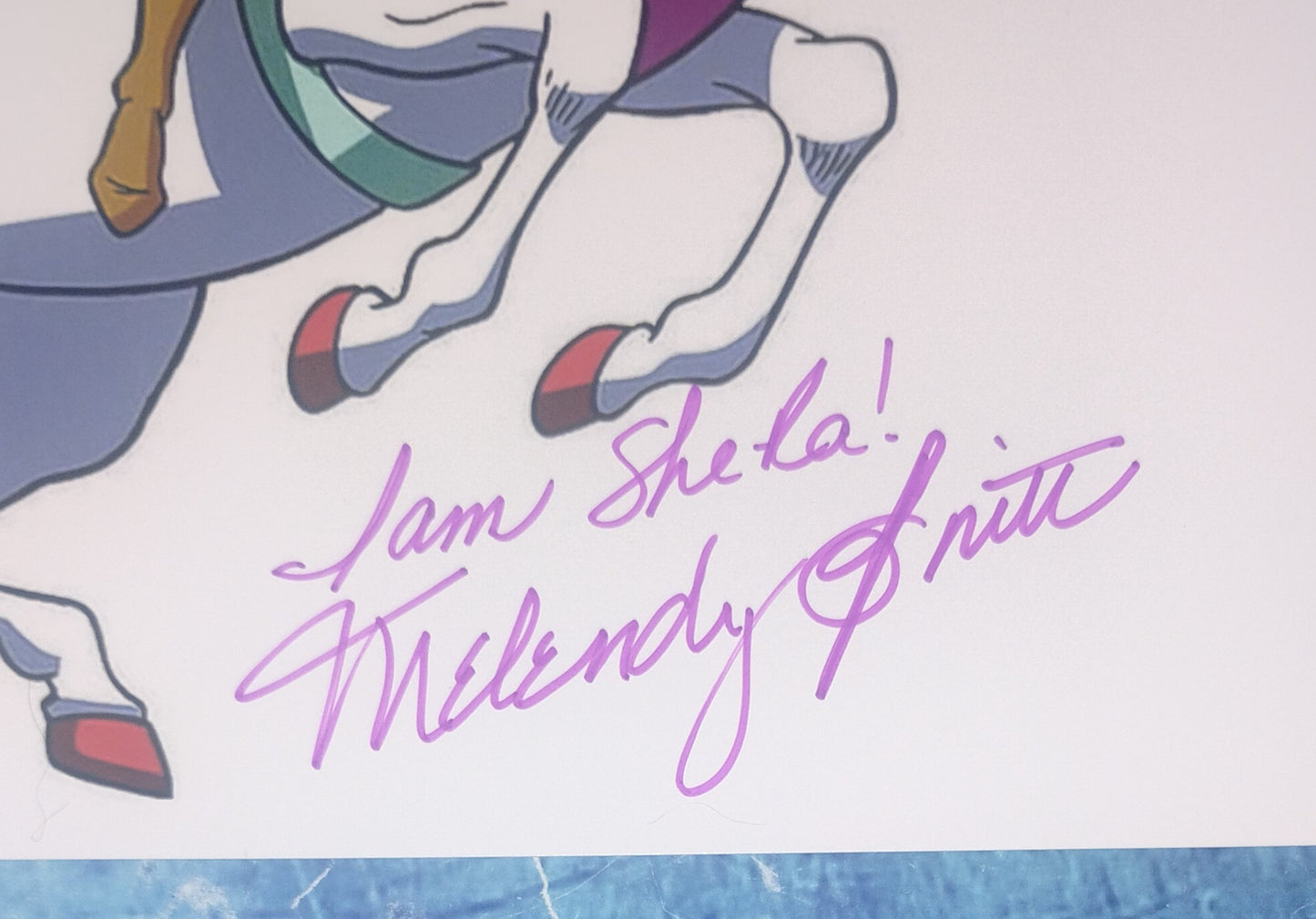 Melendy Britt Hand Signed Autograph 8x10 Photo COA She-ra