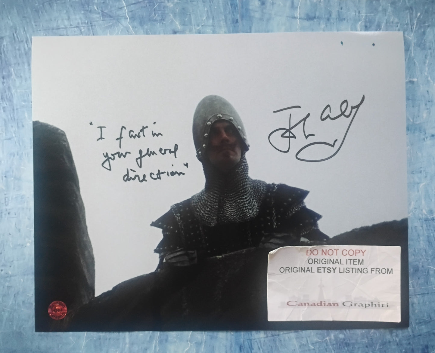 John Cleese Hand Signed Autograph 8x10 Photo COA