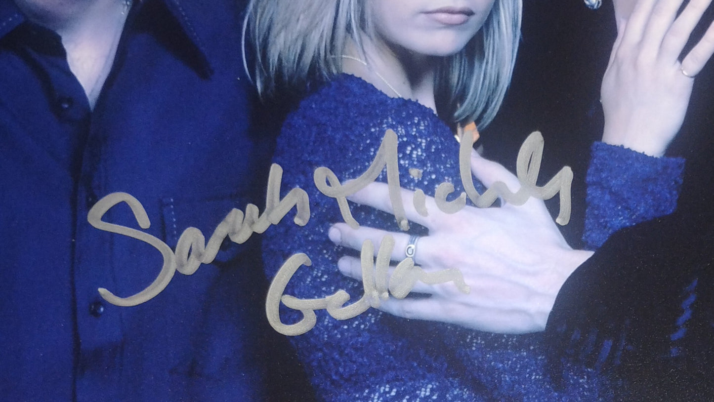Sarah Michelle Gellar & David Boreanaz Hand Signed Autograph 11x14 Photo JSA COA