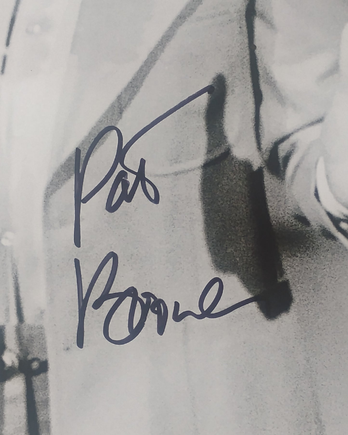 Pat Boone Hand Signed Autograph 8x10 Photo BAS COA