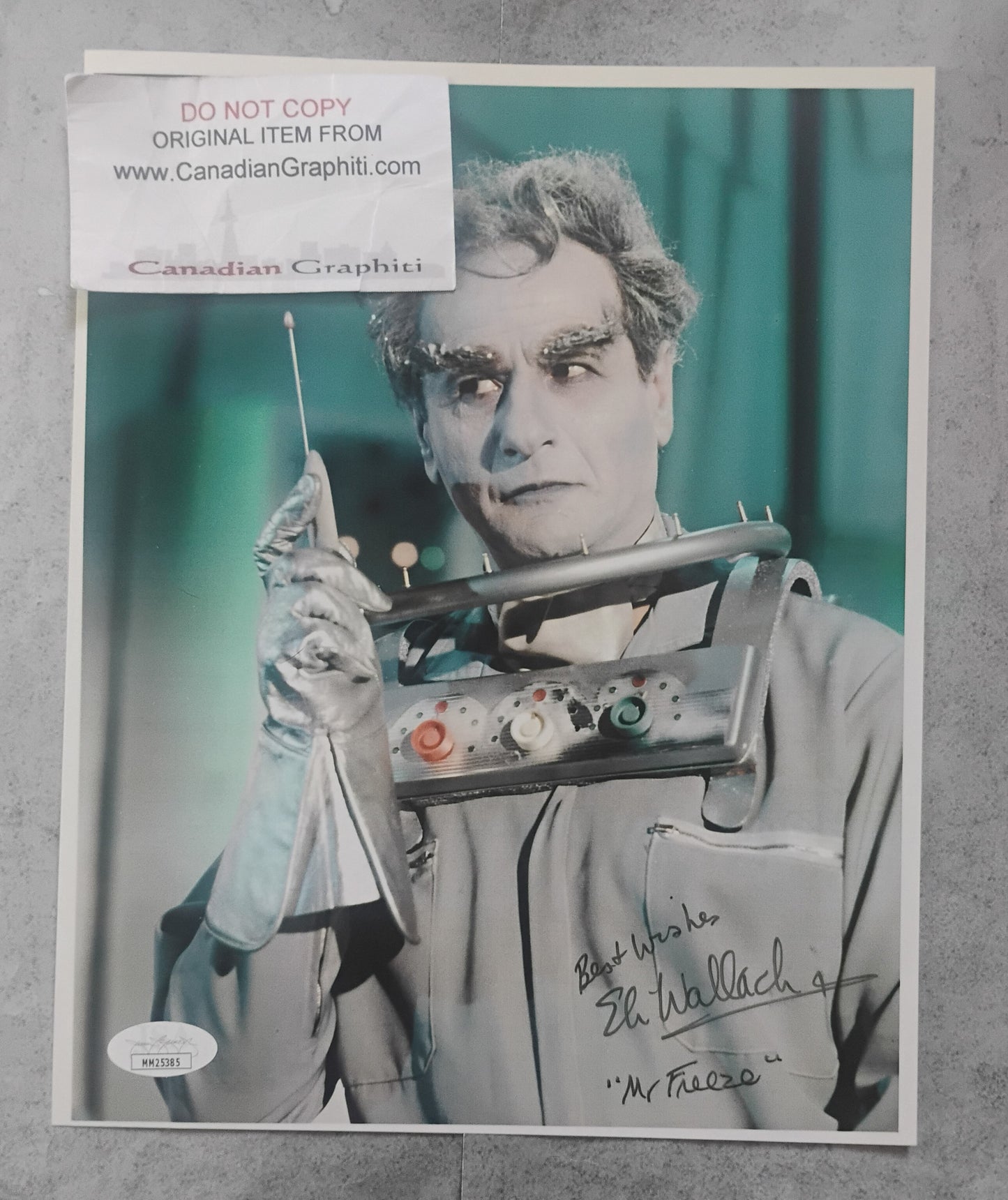 Eli Wallach Hand Signed Autograph 8x10 Photo JSA COA Batman Mr Freeze