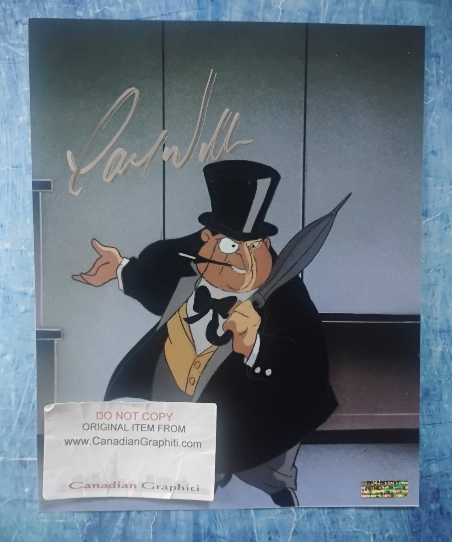 Paul Williams Hand Signed Autograph 8x10 Photo COA Batman Animated Series