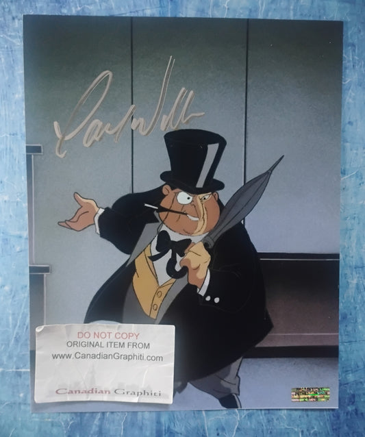 Paul Williams Hand Signed Autograph 8x10 Photo COA Batman Animated Series