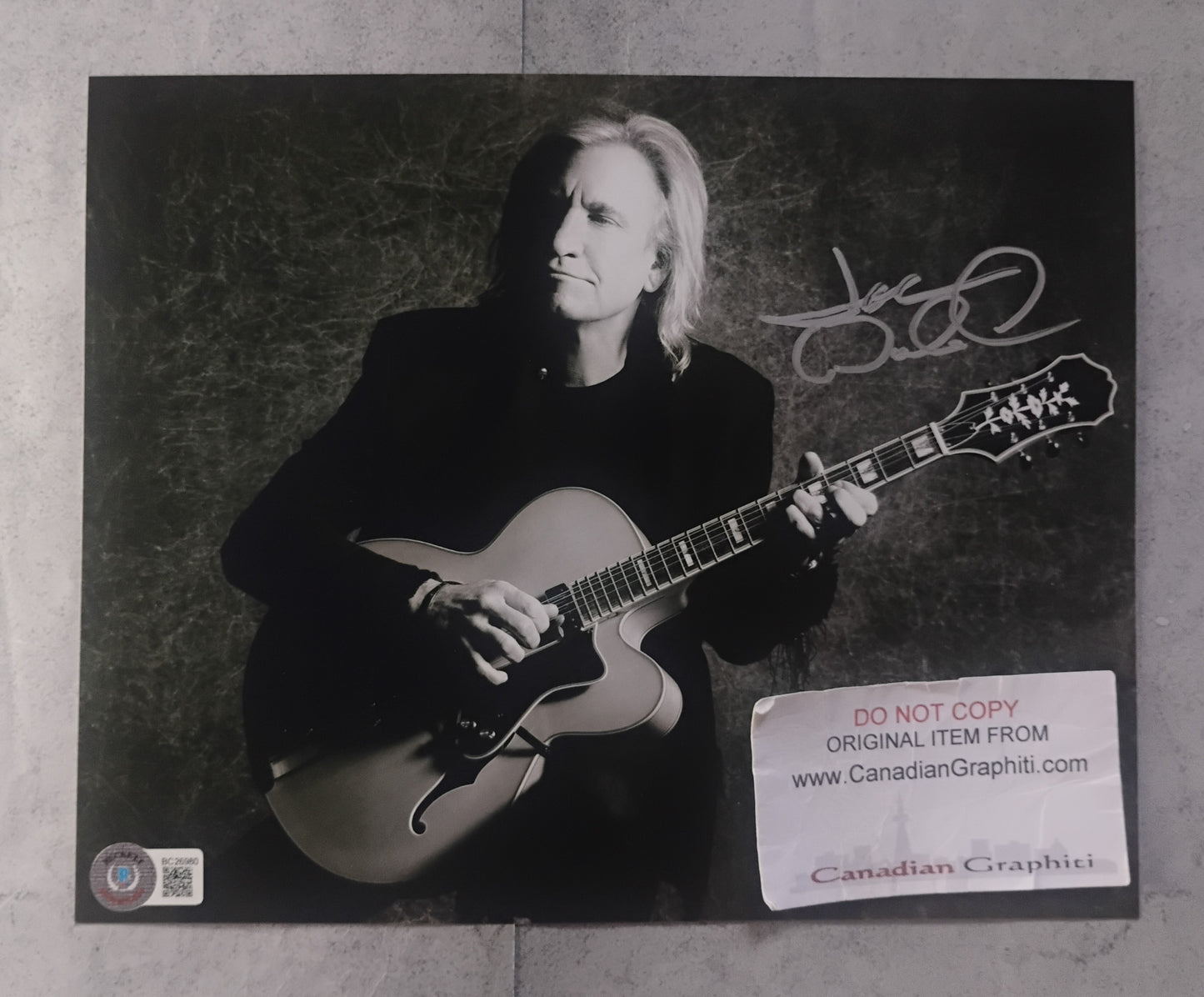 Joe Walsh Hand Signed Autograph 8x10 Photo BAS COA The Eagles