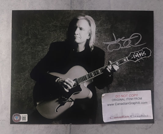 Joe Walsh Hand Signed Autograph 8x10 Photo BAS COA The Eagles