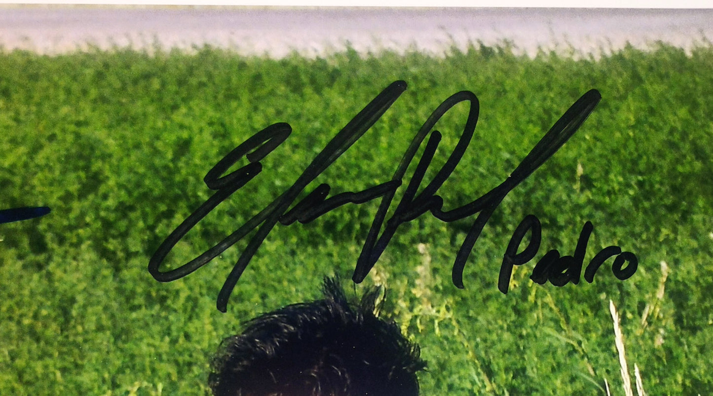 Jon Heder & Efren Ramirez Hand Signed Autograph 8x10 Photo JSA COA Napoleon Dynamite